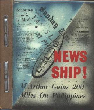 WWII New Ship - MacArthur Gains 200 Miles on Philippines